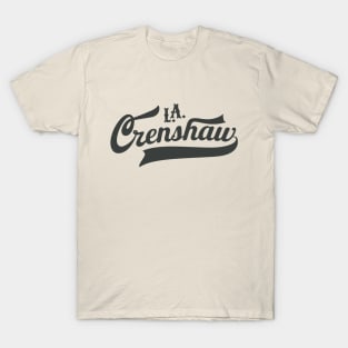 Los Angeles Crenshaw classic - Crenshaw LA - L.A. Crenshaw Logo T-Shirt